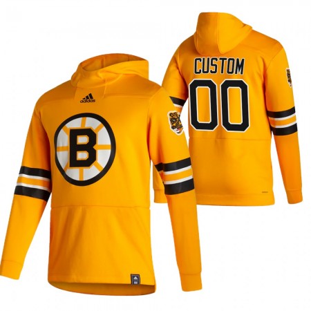 Boston Bruins Personalizado 2020-21 Reverse Retro Sawyer Hoodie - Homem